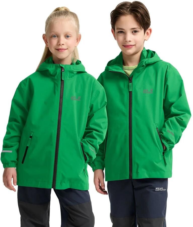 Jack Wolfskin Hybrid 3in1 Jacket Kids Waterdicht 3-in-1 jack Kinderen 104 mystic green mystic green - Foto 2