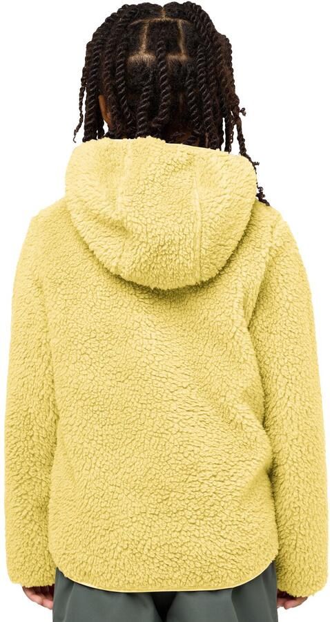 Jack Wolfskin Ice Curl Hood Jacket Kids Fleece jack met capucon Kinderen 104 lemon ice lemon ice - Foto 8
