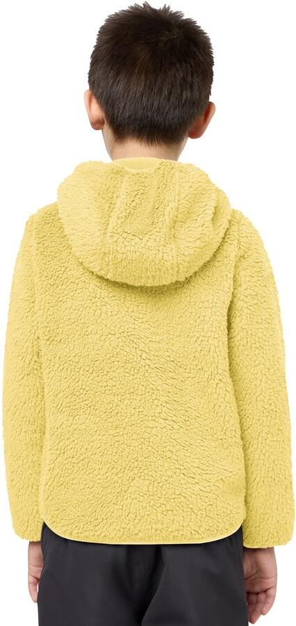 Jack Wolfskin Ice Curl Hood Jacket Kids Fleece jack met capucon Kinderen 104 lemon ice lemon ice - Foto 7