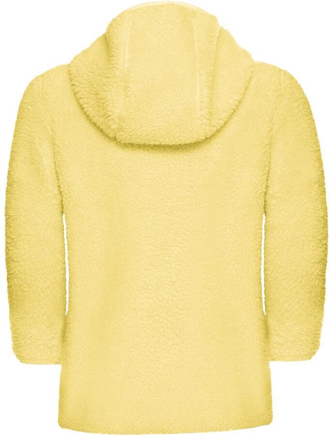Jack Wolfskin Ice Curl Hood Jacket Kids Fleece jack met capucon Kinderen 104 lemon ice lemon ice - Foto 3