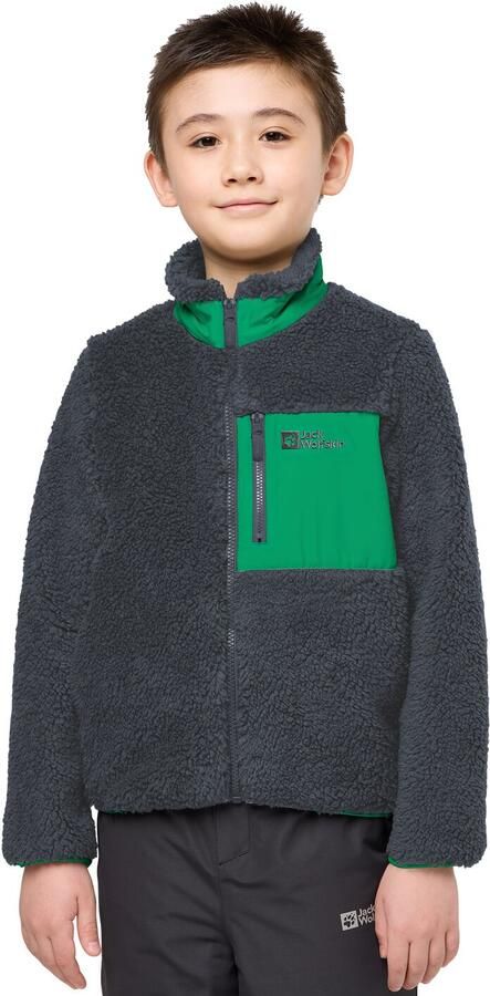 Jack Wolfskin Fleecejack ICE CURL JACKET K Verwar d winddicht overgangsjas voor kinderen - Foto 10