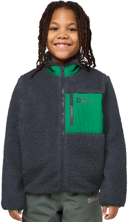Jack Wolfskin Fleecejack ICE CURL JACKET K Verwar d winddicht overgangsjas voor kinderen - Foto 8