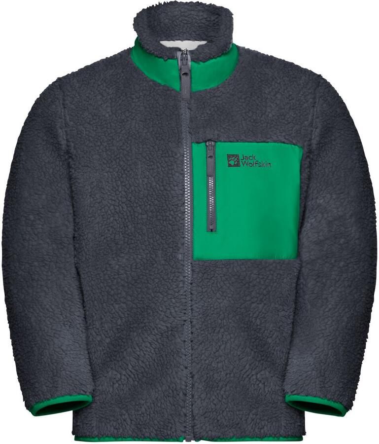 Jack Wolfskin Fleecejack ICE CURL JACKET K Verwar d winddicht overgangsjas voor kinderen - Foto 6