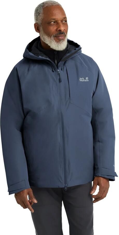 Jack Wolfskin Icecape 2L Down Ins Jacket Men RDS Waterdicht donsjack Heren XXXL midnight sky midnight sky - Foto 12