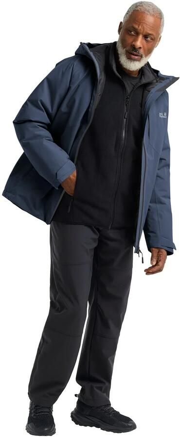 Jack Wolfskin Icecape 2L Down Ins Jacket Men RDS Waterdicht donsjack Heren XXXL midnight sky midnight sky - Foto 11