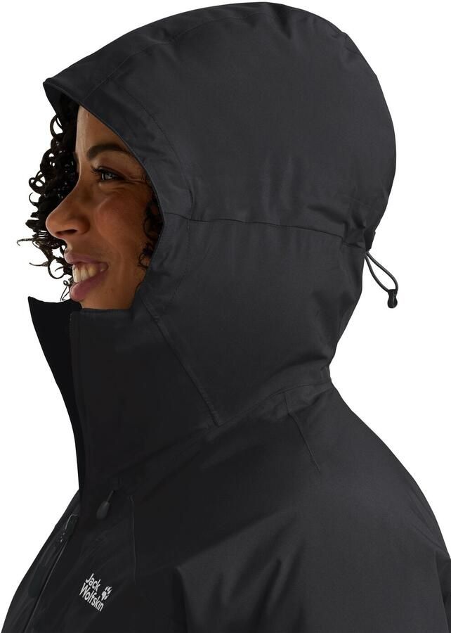 Jack Wolfskin Icecape 2L Down Ins Jacket Women RDS Waterdicht donsjack Dames XXL black