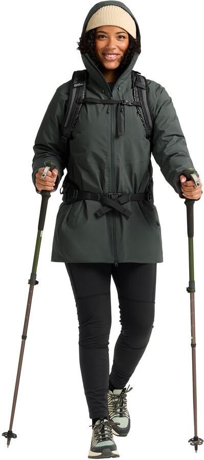 Jack Wolfskin Icecape 2L Down Ins Jacket Women RDS Waterdicht donsjack Dames XXL slate green slate green - Foto 11