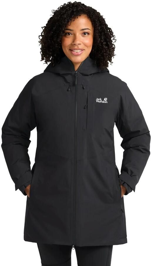 Jack Wolfskin Icecape 2L Down Ins Jacket Women RDS Waterdicht donsjack Dames XXL black - Foto 12