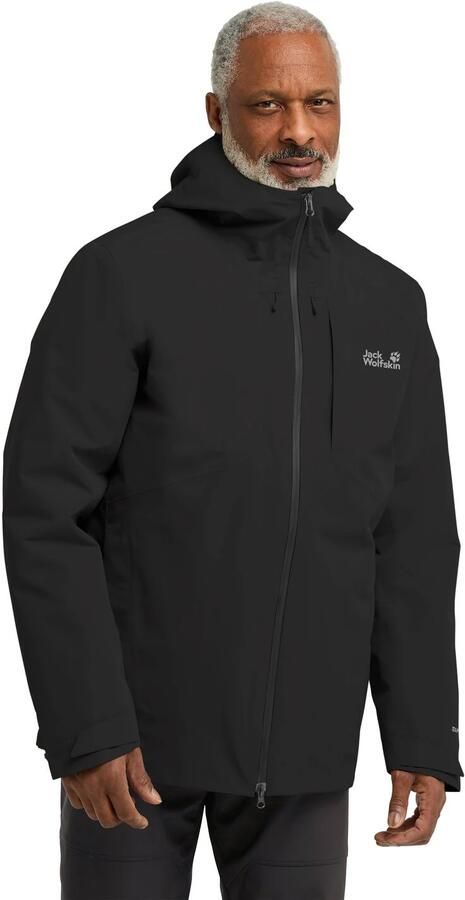 Jack Wolfskin Icecape 3in1 Down Jacket Men RDS Waterdicht 3-in-1 jack Heren XXXL black - Foto 9