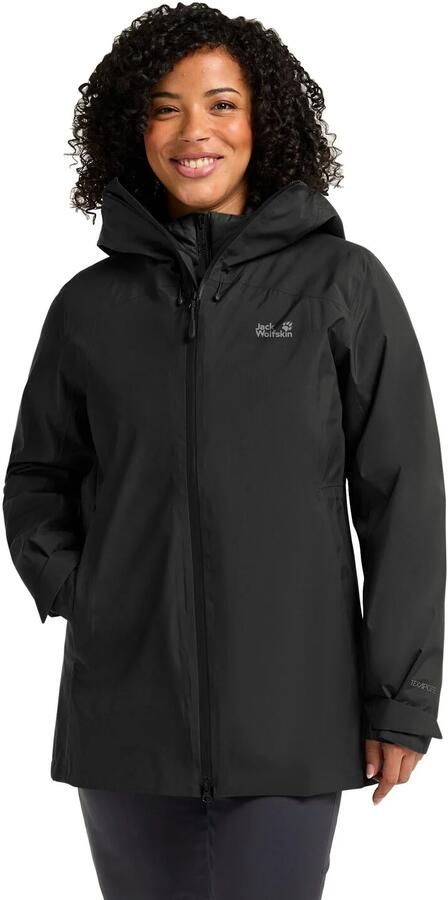 Jack Wolfskin Icecape 3in1 Down Jacket Women RDS Waterdicht 3-in-1 jack Dames XXL black - Foto 13