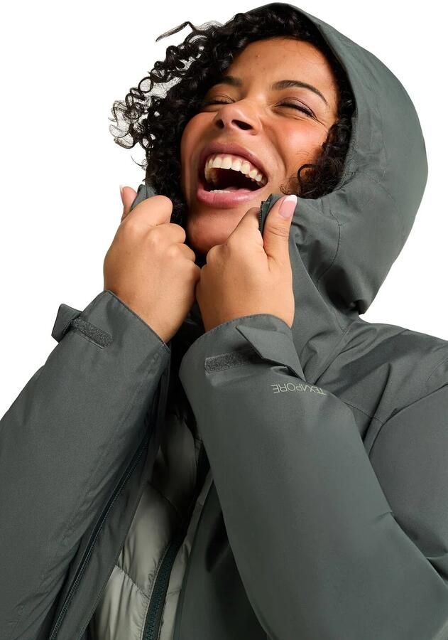 Jack Wolfskin Icecape 3in1 Down Jacket Women RDS Waterdicht 3-in-1 jack Dames XXL slate green slate green - Foto 2