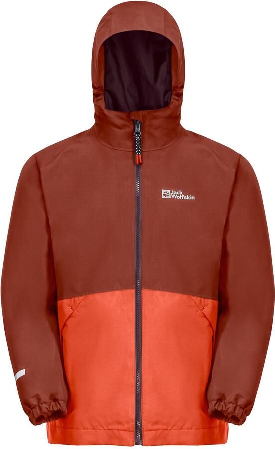 Jack Wolfskin Iceland 3in1 Jacket Kids 3in1 jack Kinderen 104 intense rust intense rust - Foto 2