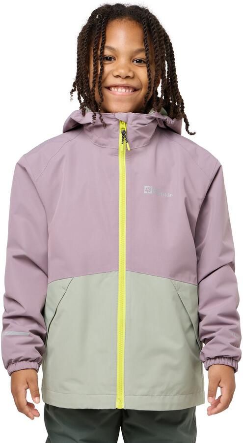 Jack Wolfskin Iceland 3in1 Jacket Kids 3in1 jack Kinderen 104 wild blossom wild blossom - Foto 5