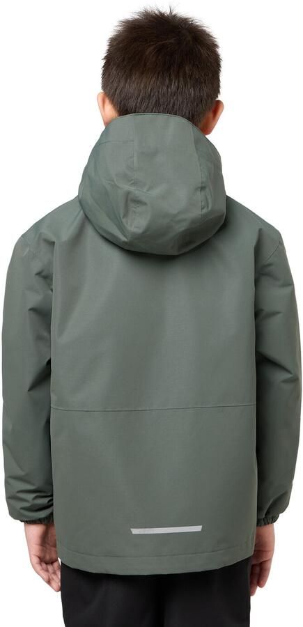 Jack Wolfskin Iceland 3in1 Jacket Kids 3in1 jack Kinderen 104 slate green black slate green black - Foto 3