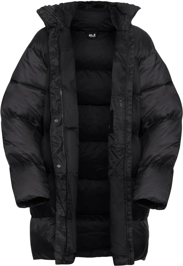 Jack Wolfskin Icy Hill Coat Women RDS Donsjas Dames S black - Foto 5