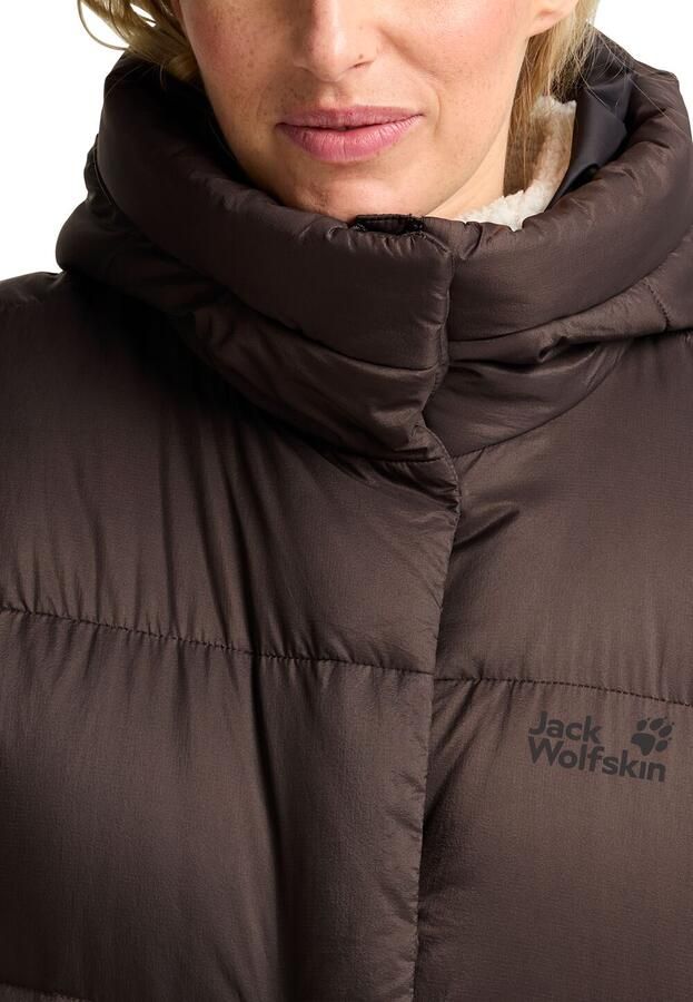 Jack Wolfskin Donsjas ICY HILL COAT W RDS Verwarmend winddicht donzen jas - Foto 5