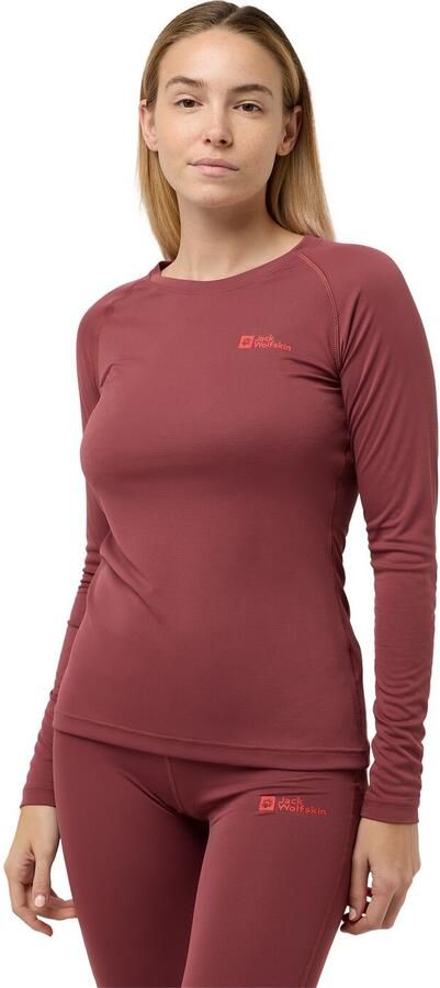 Jack Wolfskin Infinite Light LS Women Functioneel shirt met lange mouwen Dames XXL red ochre red ochre - Foto 4