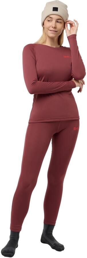 Jack Wolfskin Infinite Light LS Women Functioneel shirt met lange mouwen Dames XXL red ochre red ochre - Foto 3