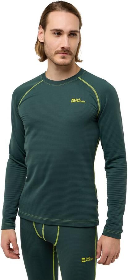 Jack Wolfskin Infinite Warm LS Men Functioneel shirt met lange mouwen Heren XXXL black olive black olive - Foto 4