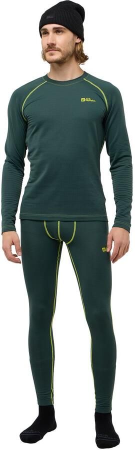 Jack Wolfskin Infinite Warm LS Men Functioneel shirt met lange mouwen Heren XXXL black olive black olive - Foto 3