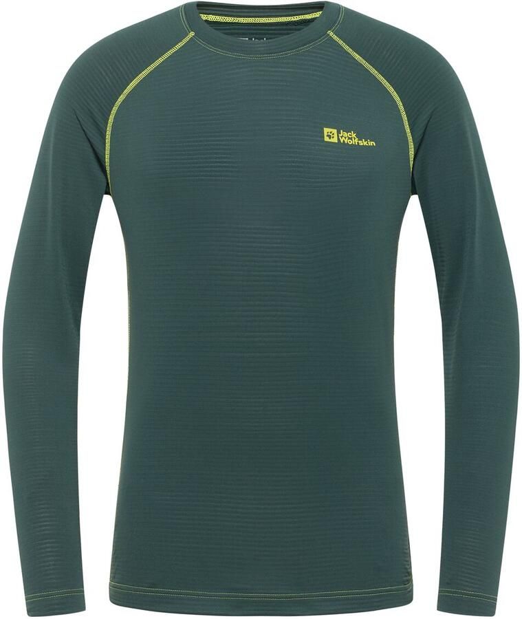 Jack Wolfskin Infinite Warm LS Men Functioneel shirt met lange mouwen Heren XXXL black olive black olive
