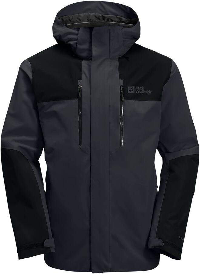 Jack Wolfskin Jasper 2L Jacket Men Regenjack Heren L phantom - Foto 2