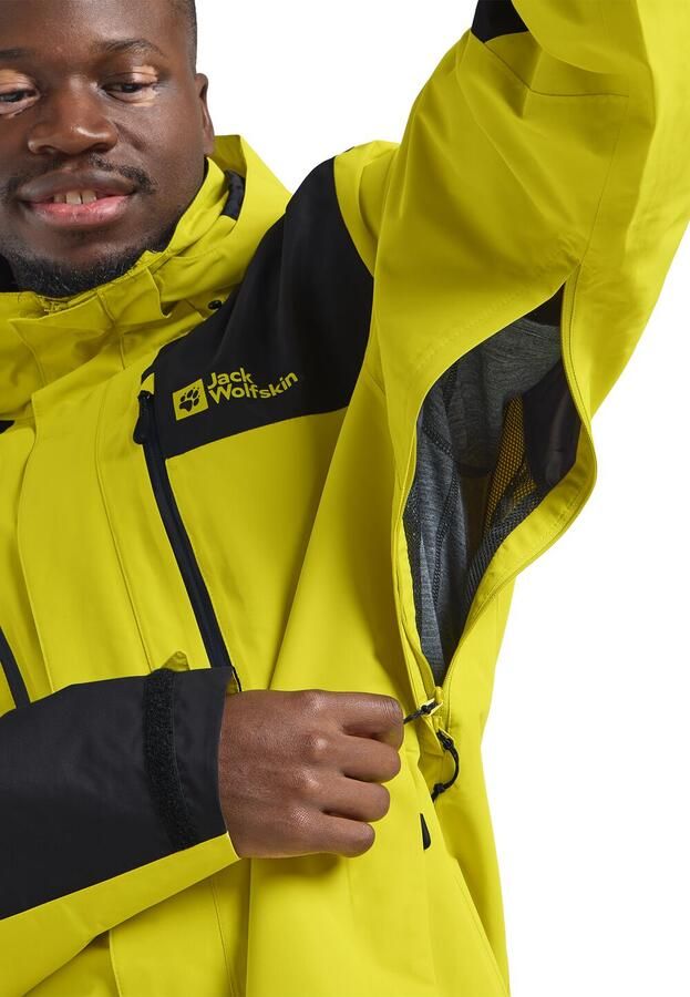 Jack Wolfskin Functioneel jack JASPER 2L JKT M waterdicht winddicht & ademend - Foto 4