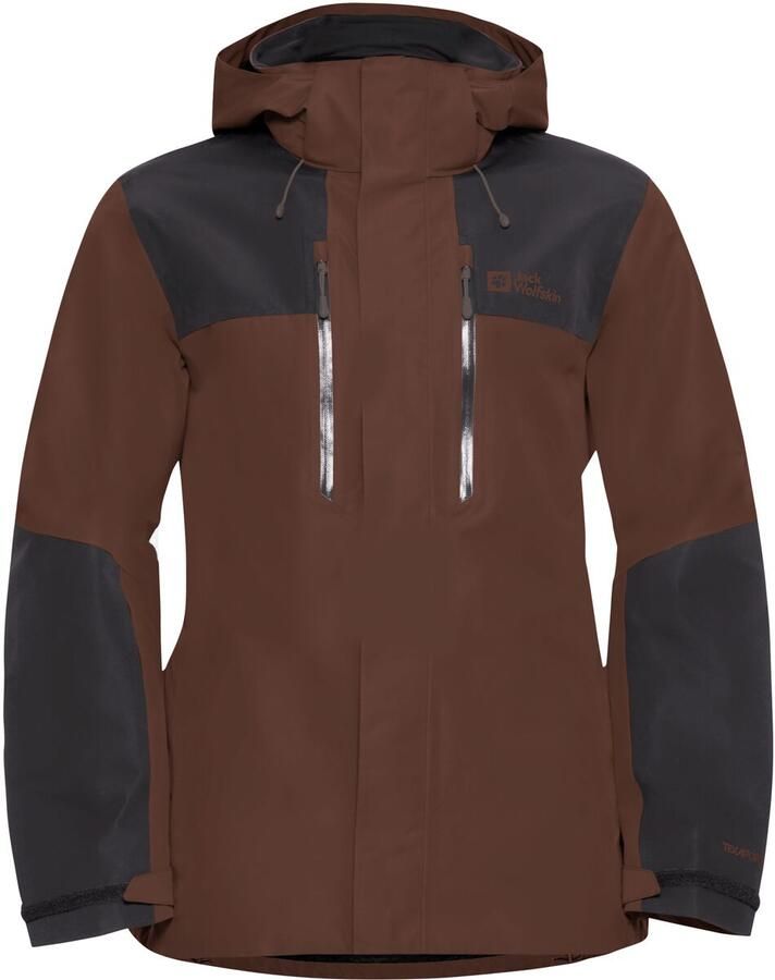 Jack Wolfskin Jasper 2L Jacket Men Regenjack Heren XXL hot choc hot choc