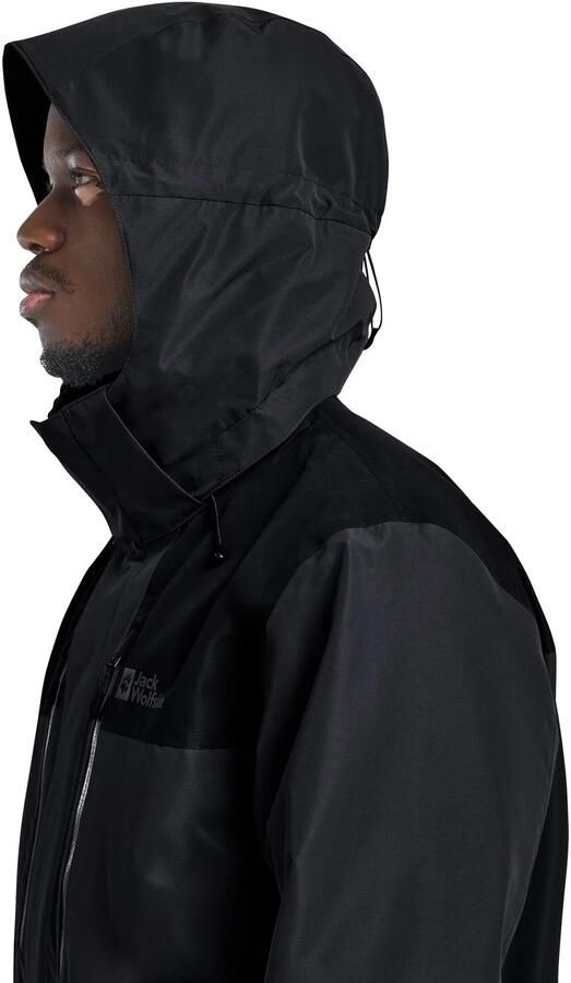 Jack Wolfskin Jasper 2L Jacket Men Regenjack Heren XXL phantom - Foto 6