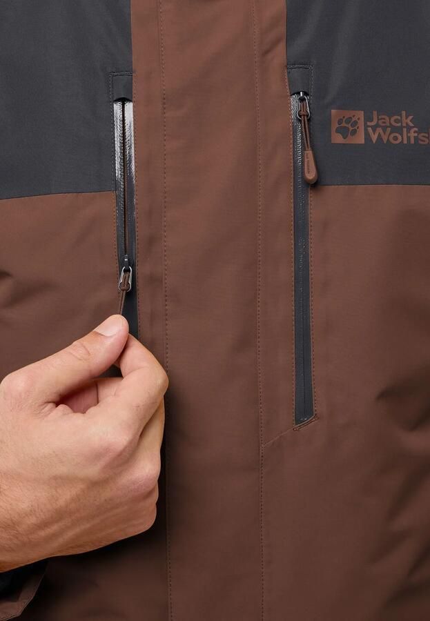 Jack Wolfskin Functioneel 3-in-1-jack JASPER 3IN1 JKT M 3in1 waterdicht overgangsjas - Foto 8