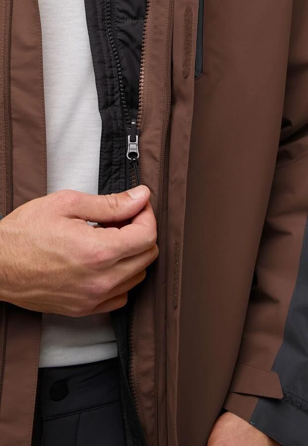 Jack Wolfskin Functioneel 3-in-1-jack JASPER 3IN1 JKT M 3in1 waterdicht overgangsjas - Foto 4