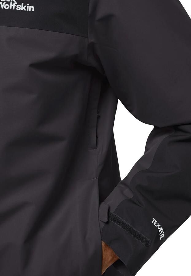 Jack Wolfskin Functioneel 3-in-1-jack JASPER 3IN1 JKT M 3in1 waterdicht overgangsjas - Foto 10