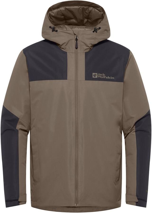 Jack Wolfskin Jasper Ins Jacket Men Waterdicht winterjack Heren XXL cold coffee cold coffee - Foto 2