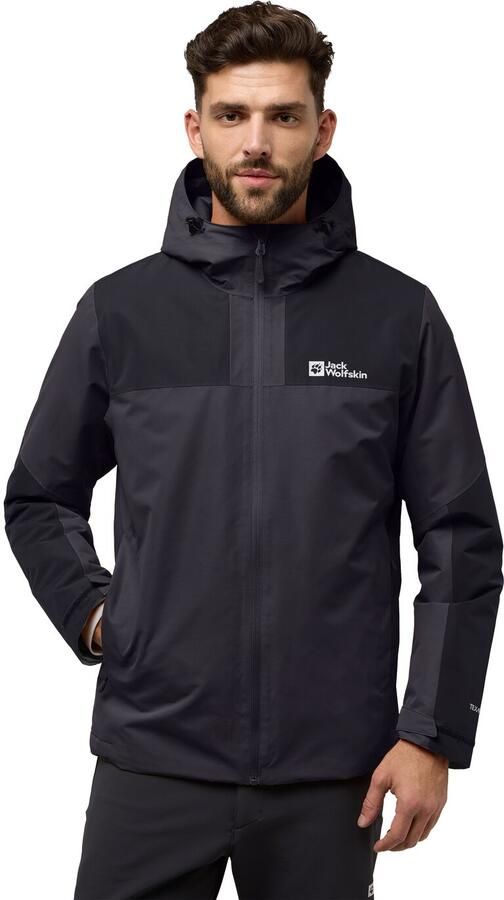 Jack Wolfskin Jasper Ins Jacket Men Waterdicht winterjack Heren 2XL phantom - Foto 9