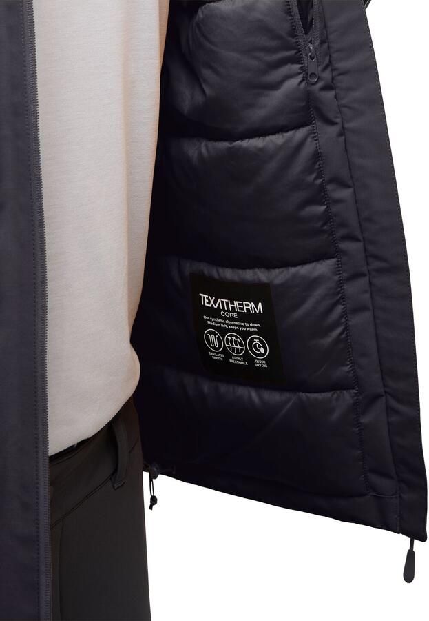 Jack Wolfskin Jasper Ins Jacket Men Waterdicht winterjack Heren 2XL phantom - Foto 5