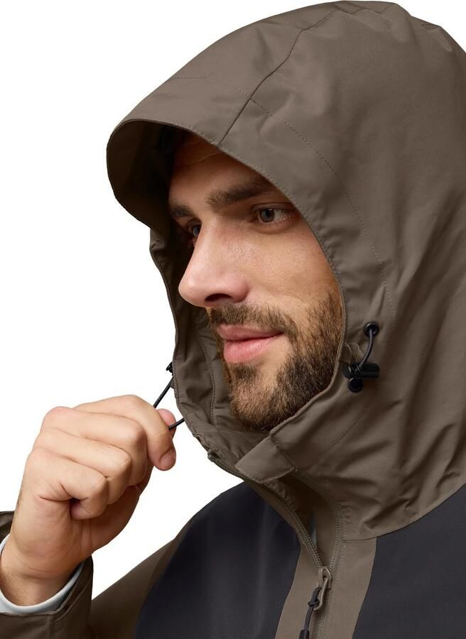 Jack Wolfskin Jasper Ins Jacket Men Waterdicht winterjack Heren XXL cold coffee cold coffee