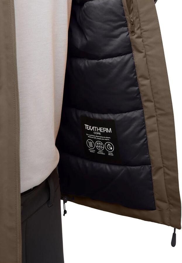 Jack Wolfskin Jasper Ins Jacket Men Waterdicht winterjack Heren XXL cold coffee cold coffee - Foto 5