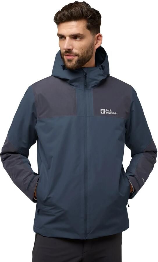 Jack Wolfskin Jasper Ins Jacket Men Waterdicht winterjack Heren XXXL midnight sky midnight sky - Foto 9