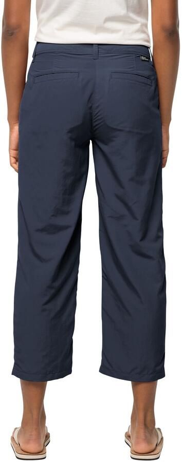 Jack Wolfskin Kalahari 7|8 Pants Women Lange broek Dames 34 blue night blue - Foto 2