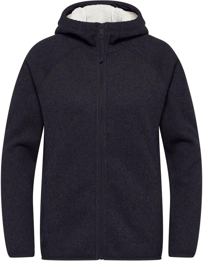 Jack Wolfskin Kaminfeuer Hooded Jacket Women Fleece jack met capuchon Dames 2XL dark navy dark navy