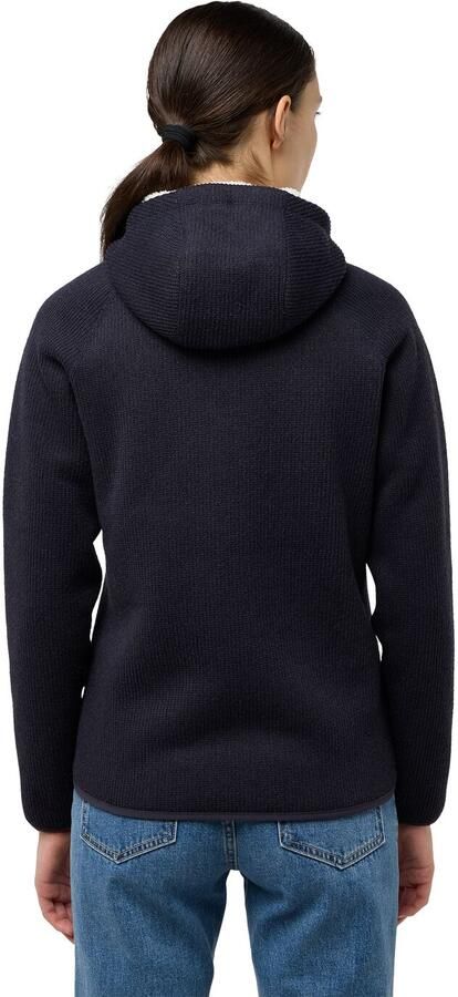 Jack Wolfskin Kaminfeuer Hooded Jacket Women Fleece jack met capuchon Dames 2XL dark navy dark navy - Foto 6