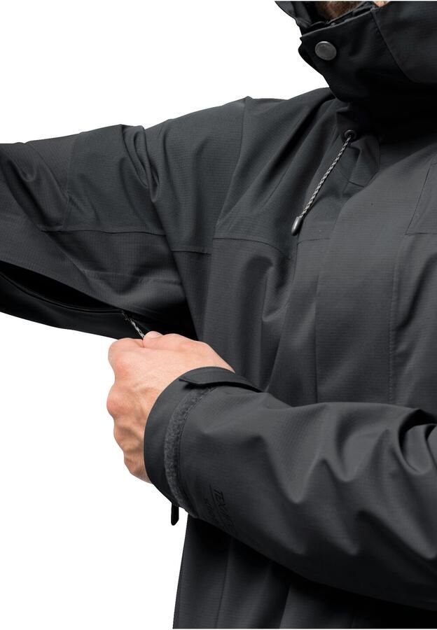Jack Wolfskin Kammweg 2L Jacket Men Regenjack Heren XXXL phantom - Foto 5