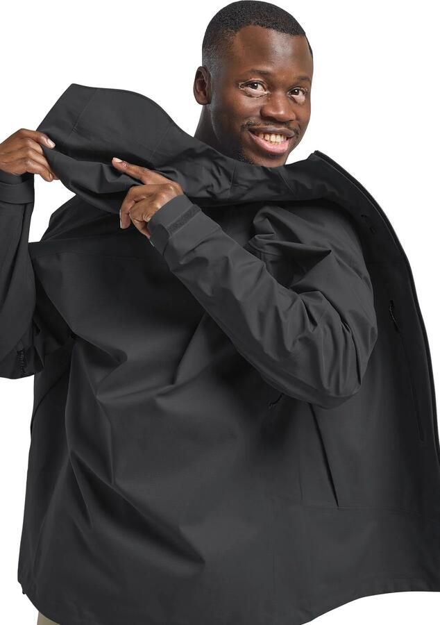 Jack Wolfskin Kammweg 3L Jacket Men Hardshell trekking-regenjack Heren XXXL phantom - Foto 6