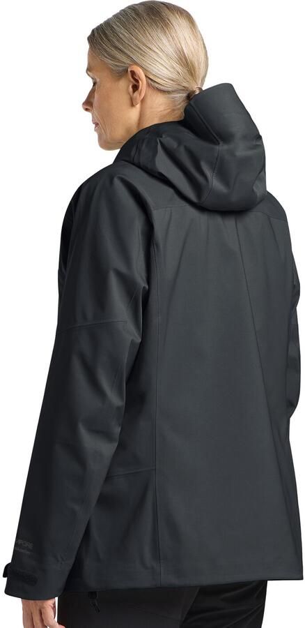 Jack Wolfskin Kammweg 3L Jacket Women Regenjack Dames XXL phantom - Foto 8