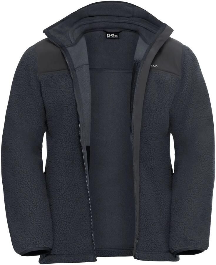 Jack Wolfskin Kammweg Pile FZ Men Trekking-fleecejack Heren XXXL phantom