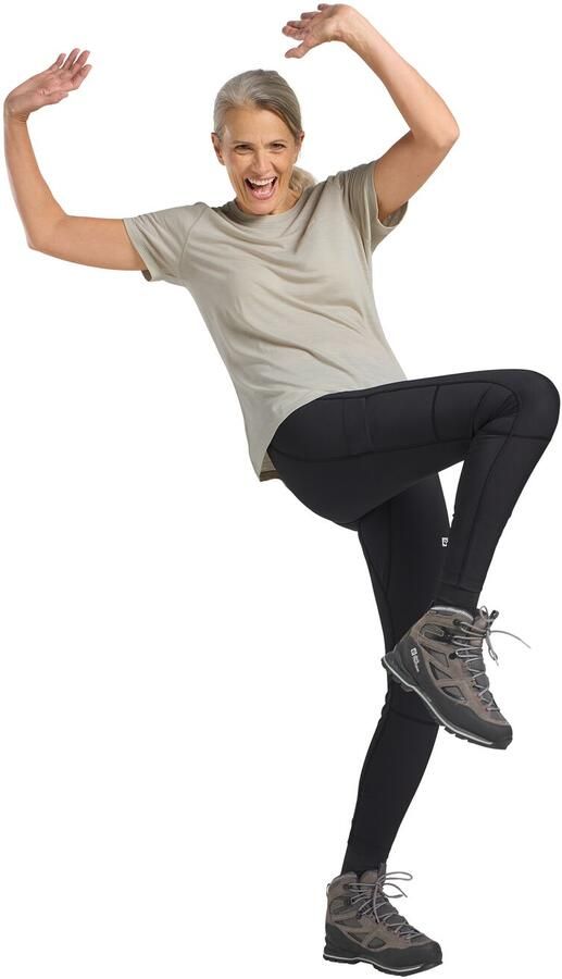Jack Wolfskin Kammweg Tights Women Trekking-broek Dames XXL black - Foto 7