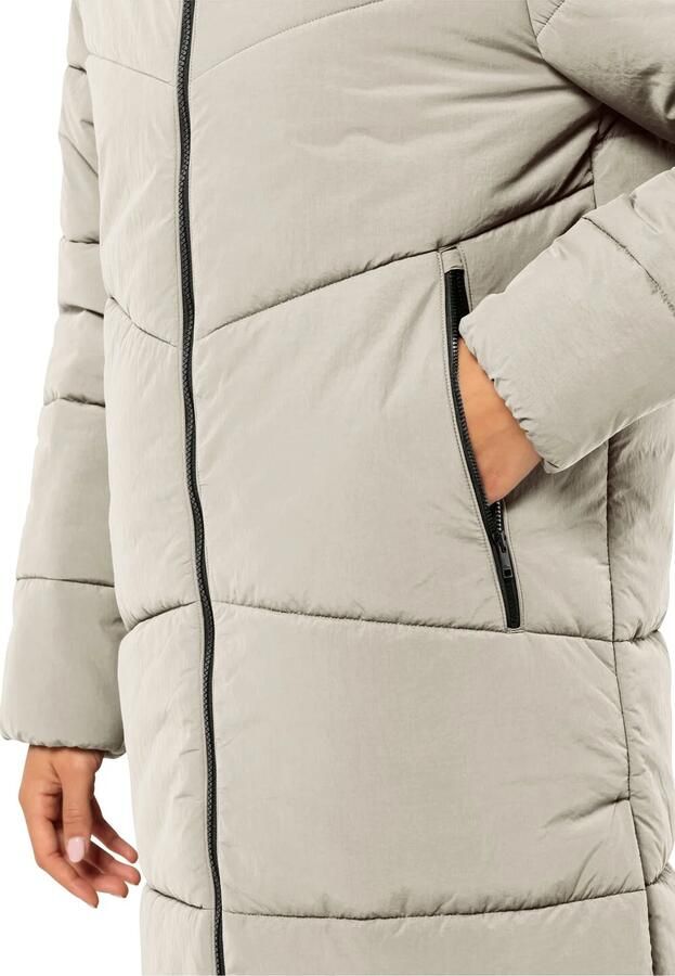 Jack Wolfskin Functionele jas KAROLINGER LONG COAT W Verwarmend winddicht overgangsjas - Foto 7
