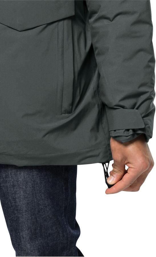Jack Wolfskin Koenigsbau Parka Men Waterdichte winterjas Heren XXXL slate green slate green - Foto 4