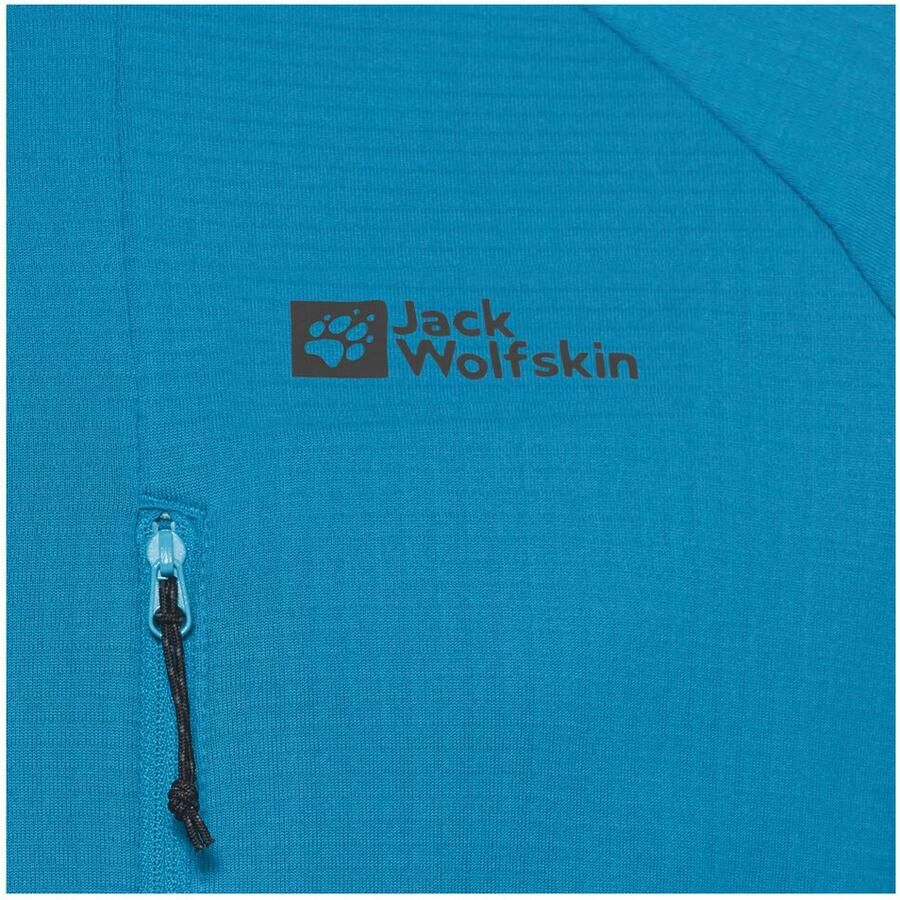 Jack Wolfskin Kolbenberg Hooded FZ Men Fleece jack Heren XXXL aurora blue aurora blue - Foto 2