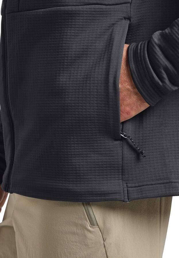 Jack Wolfskin Fleecejack KOLBENBERG HOODED FZ M Ademend licht overgangsjas - Foto 3